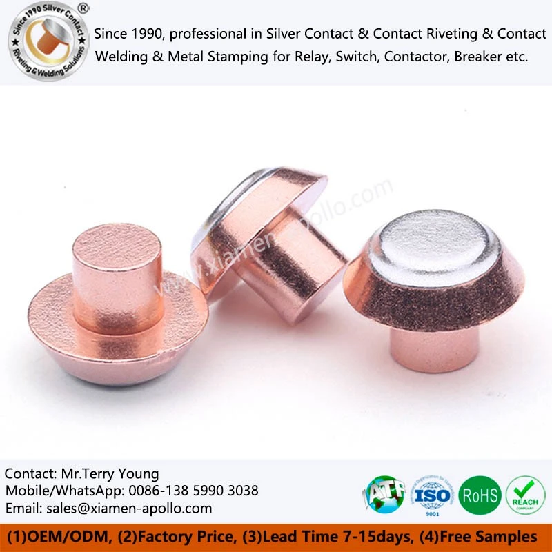 Cap Silver Contacts for Latching Relay