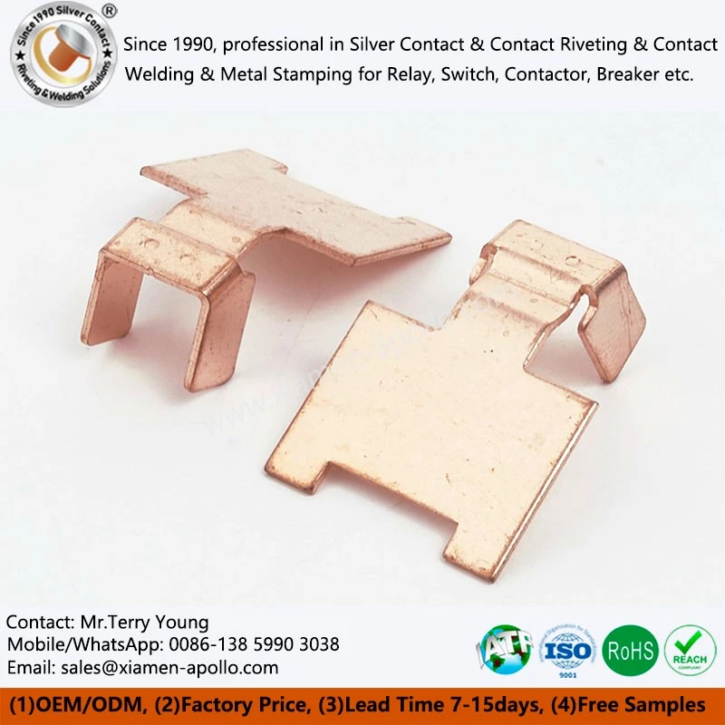 Copper Sheet Stamping for Electric Relay Copper Sheet Stamping for Electric Relay