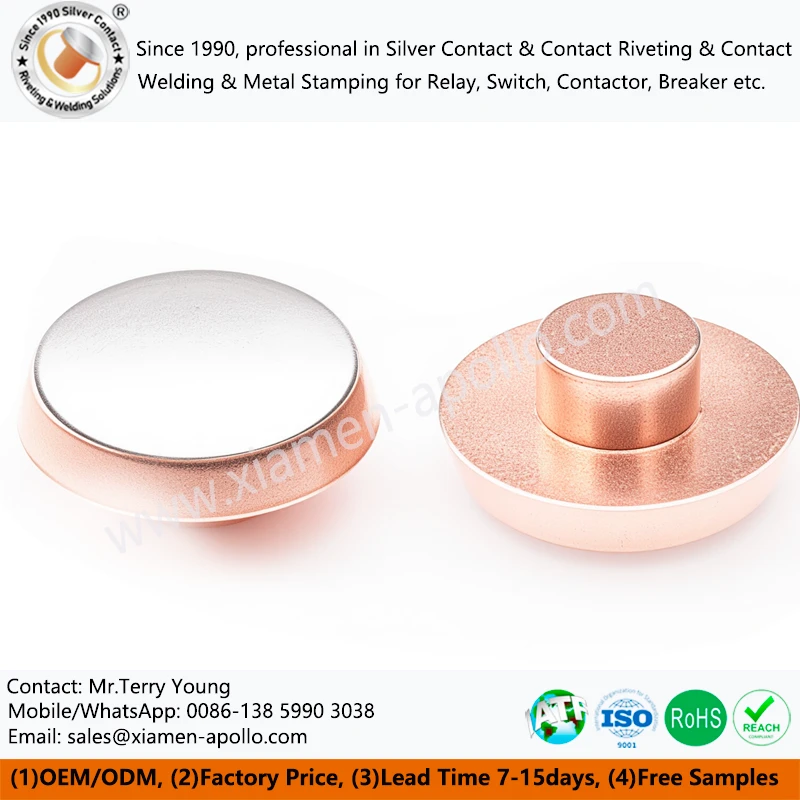 Bimetal Silver Contacts