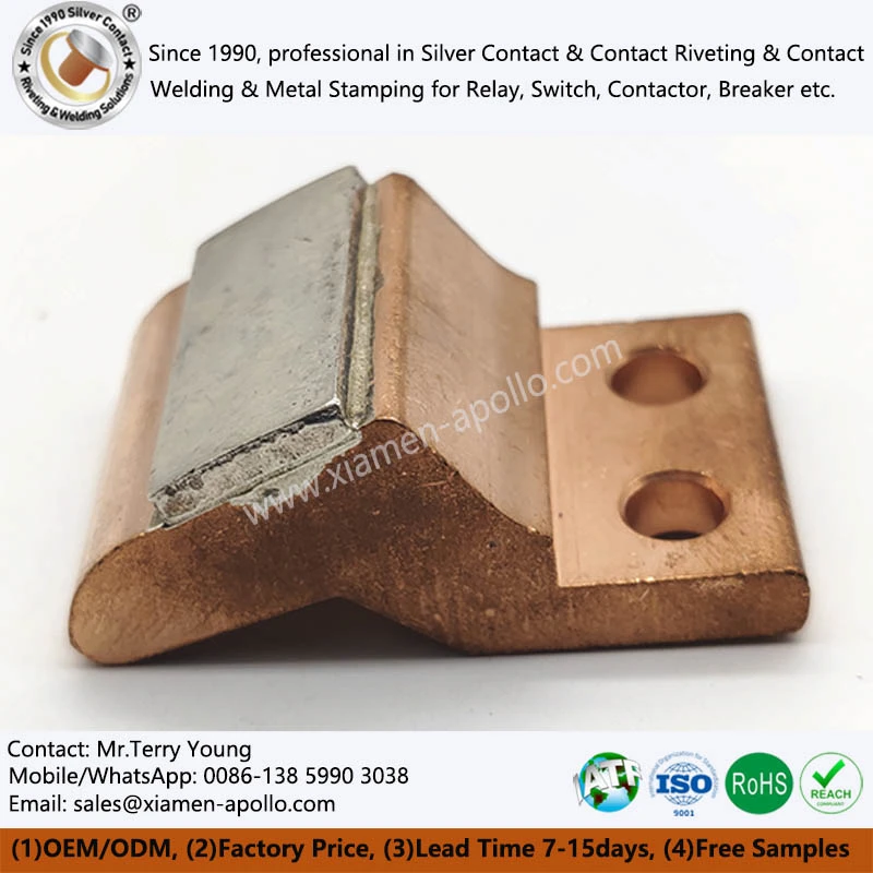 Silver Contact Welded Connection Silver Contact Welded Connection