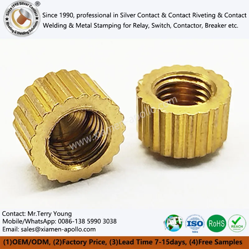 Rihveldatud kuuskantmutter