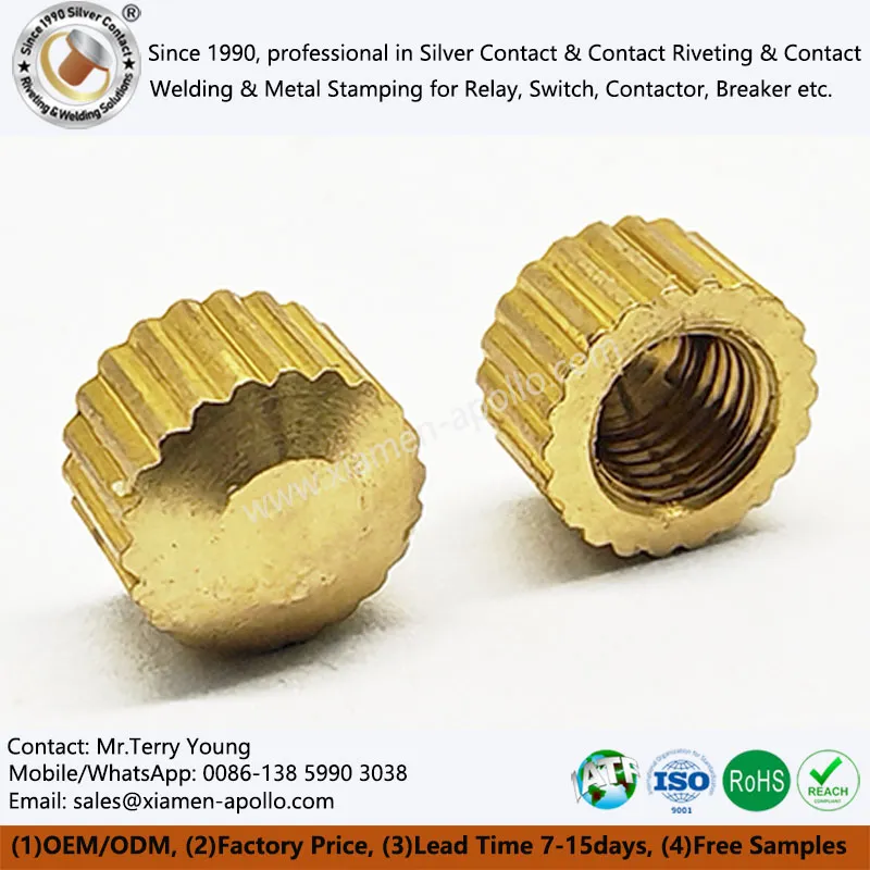 Rihveldatud ümmargune mutter