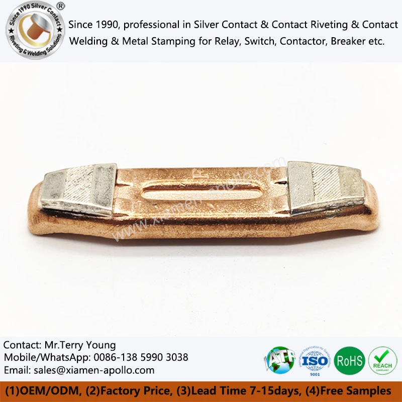 Silver Contact Brazed Assemblies Silver Contact Brazed Assemblies
