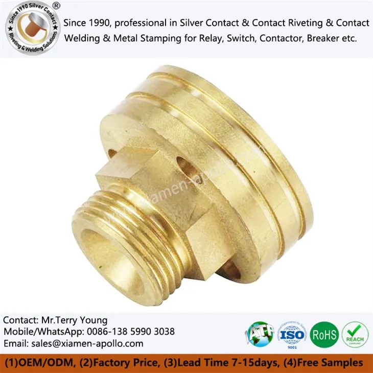 Täpsed messingist CNC osad