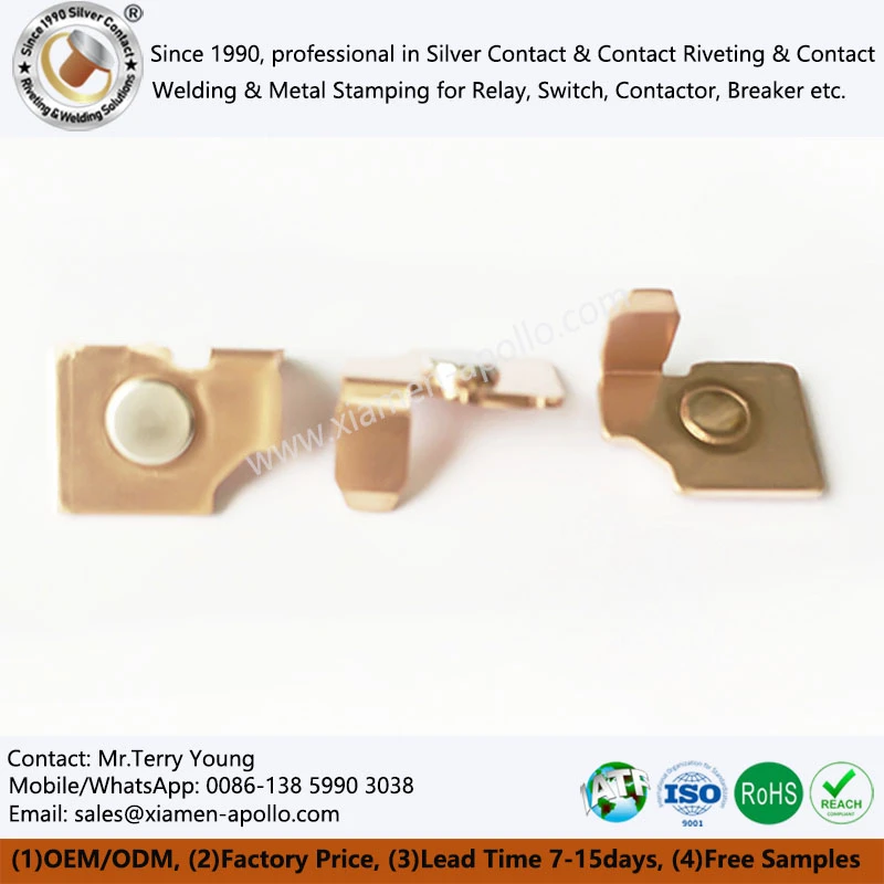 Fixed Silver Contact for Solar Power Relay Fixed Silver Contact for Solar Power Relay