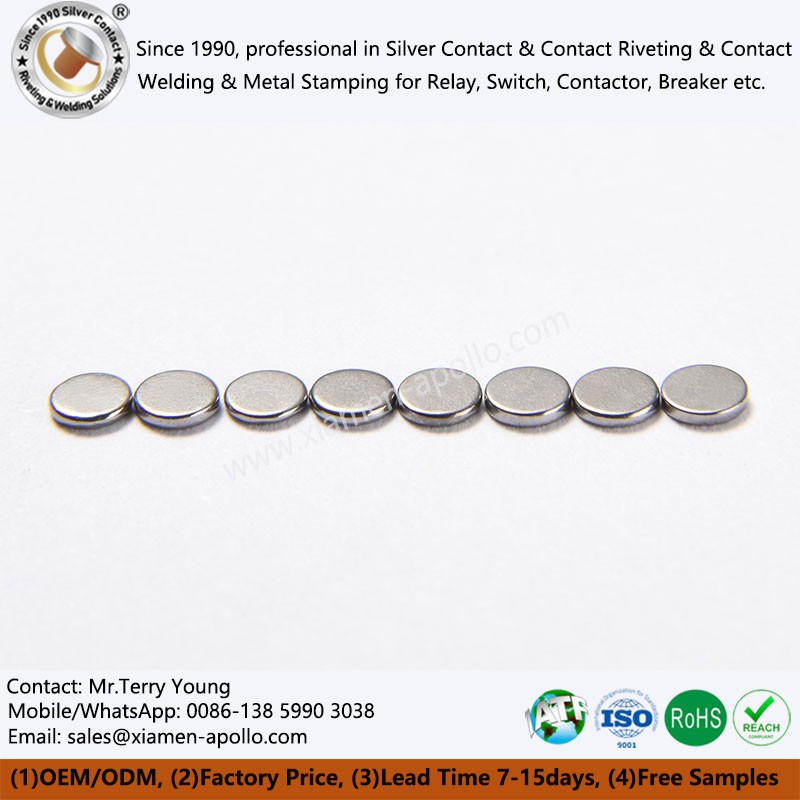 Powder Petallurgy Tungsten Discs Powder Petallurgy Tungsten Discs