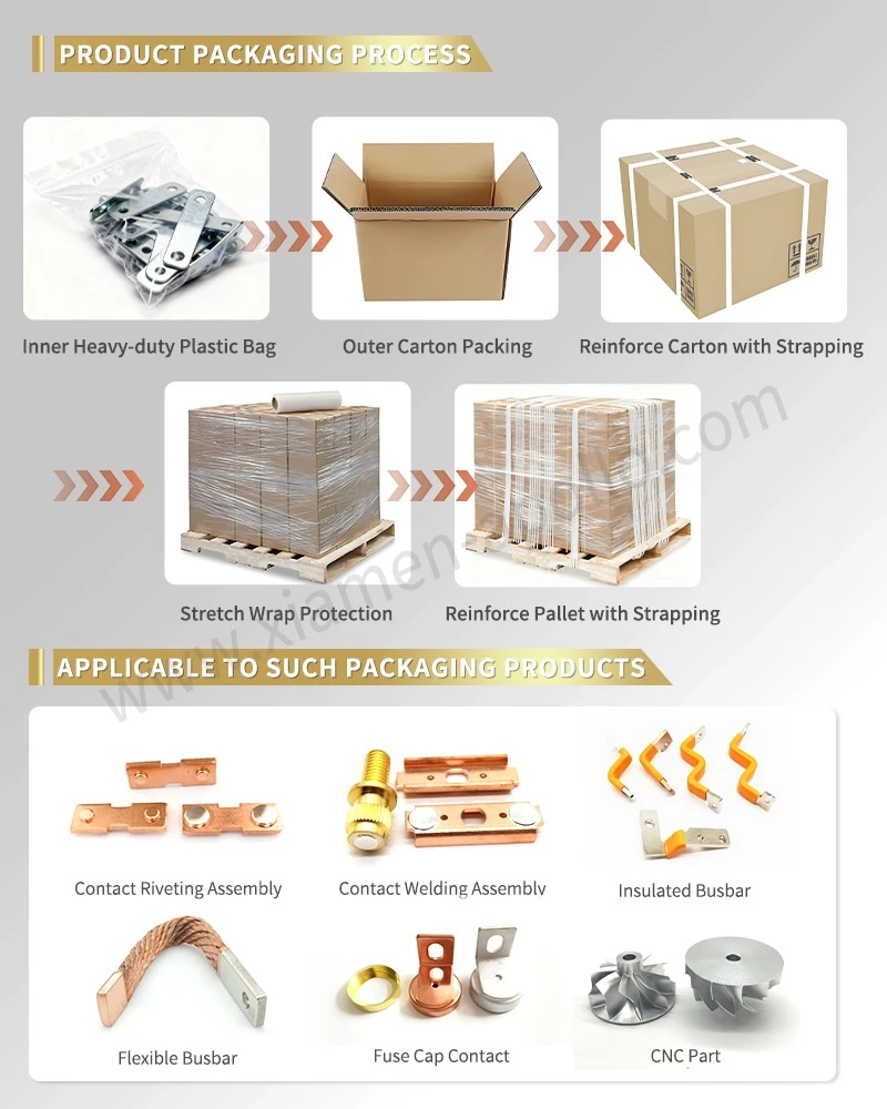 Switch Brass Stamping Contact Packaging Process Switch Brass Stamping Contact Packaging Process