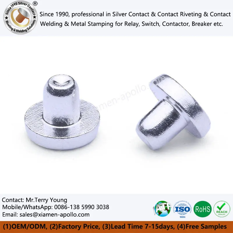 Hõbedaga vaskkontaktid