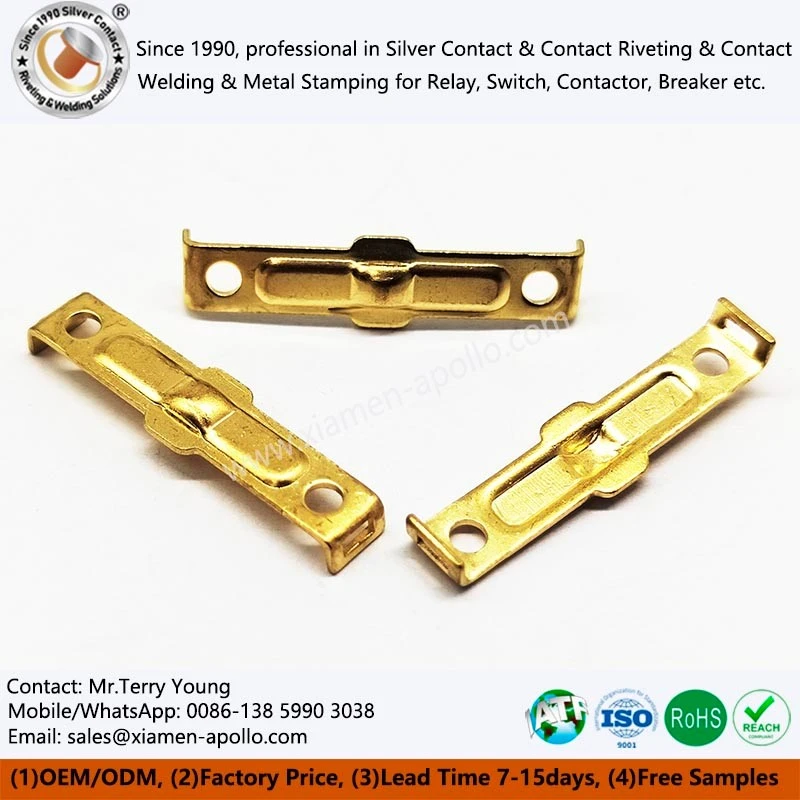 Switch Brass Stamping Contact factory